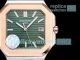HBF Factory Super Copy Patek Philippe New Cubitus Green Face Half Rose Gold Watch 45mm (2)_th.jpg